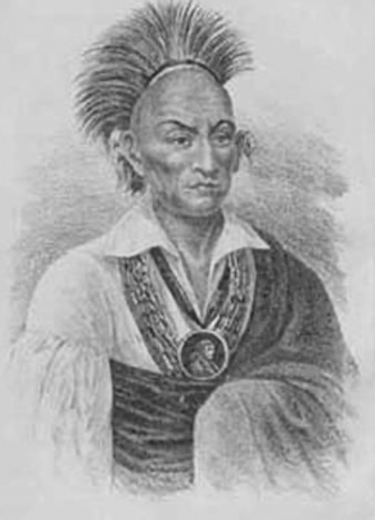 portrait of Black Hawk